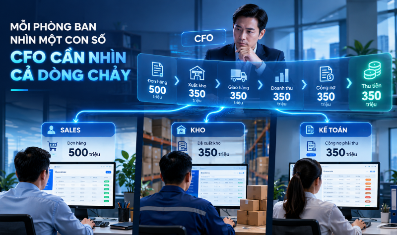 dòng tiền doanh nghiệp chảy về đâu